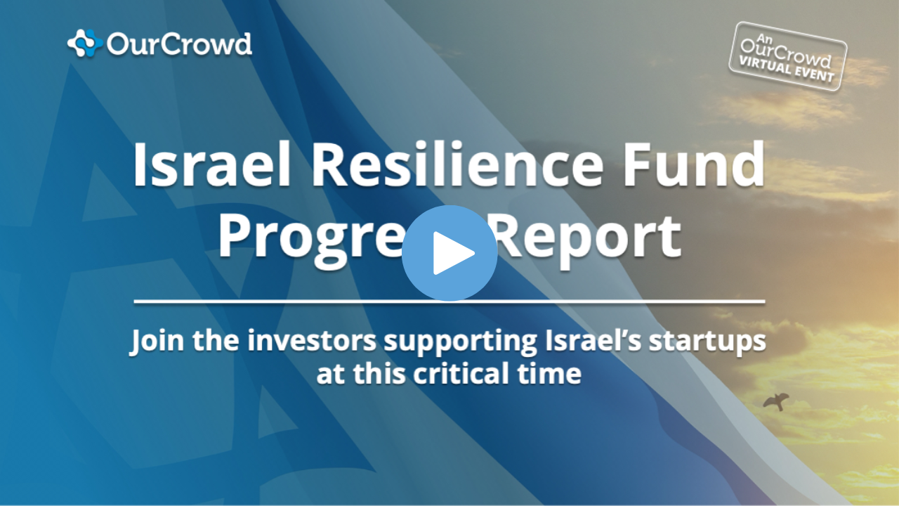 Update on the Israel Resilience Fund