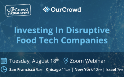 Investing in Disruptive Food Tech