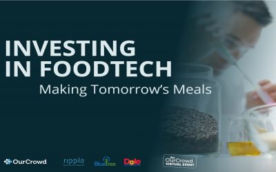 Investing in FoodTech: Making Tomorrow’s Meals